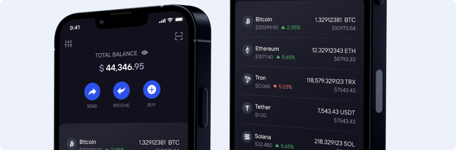 Crypto mobile wallets